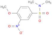 N,N-DIMETHYL-4-METHOXY-3-NITRO-BENZENE-SULFONAMIDE