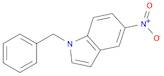 1H-Indole, 5-nitro-1-(phenylmethyl)-