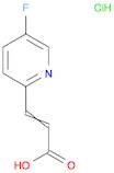 3-(5-Fluoropyridin-2-yl)acrylic acid hydrochloride