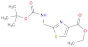 Ethyl 2-(((tert-butoxycarbonyl)amino)methyl)thiazole-4-carboxylate