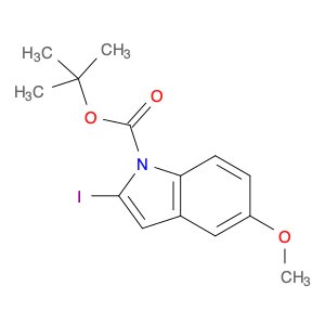 tert-Butyl 2-iodo-5-methoxy-1H-indole-1-carboxylate