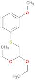 Benzene, 1-[(2,2-diethoxyethyl)thio]-3-methoxy-