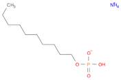 ammonium decyl hydrogen phosphate