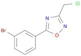 5-(3-Bromophenyl)-3-(chloromethyl)-1,2,4-oxadiazole