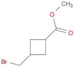 Cyclobutanecarboxylic acid, 3-(bromomethyl)-, methyl ester