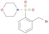 4-((2-(Bromomethyl)phenyl)sulfonyl)morpholine