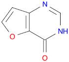 Furo[3,2-d]pyrimidin-4(1H)-one (9CI)