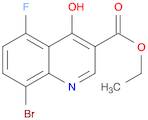 3-Quinolinecarboxylic acid, 8-bromo-5-fluoro-4-hydroxy-, ethyl ester