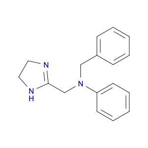 N-benzyl-N-(4,5-dihydro-1H-imidazol-2-ylmethyl)aniline hydrochloride