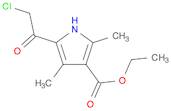 ethyl 5-(chloroacetyl)-2,4-dimethyl-1h-pyrrole-3-carboxylate