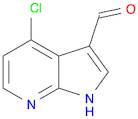 4-Chloro-1H-pyrrolo[2,3-b]pyridine-3-carbaldehyde