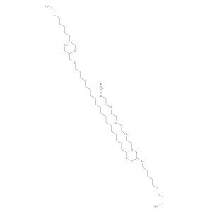 3,6,9,12,16,37-Hexaoxatetracontan-40-ol, 1-azido-14,39-bis(decyloxy)-