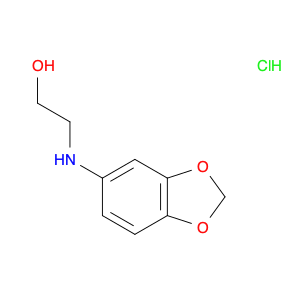 2-(Benzo[d][1,3]dioxol-5-ylamino)ethanol hydrochloride