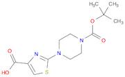 2-(4-(tert-Butoxycarbonyl)piperazin-1-yl)thiazole-4-carboxylic acid