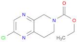 Ethyl 2-chloro-7,8-dihydropyrido[3,4-b]pyrazine-6(5H)-carboxylate