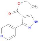 ETHYL 3-(PYRIDIN-4-YL)-1H-PYRAZOLE-4-CARBOXYLATE