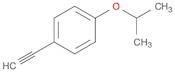 1-ETHYNYL-4-ISOPROPOXY-BENZENE