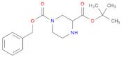 1-Benzyl 3-tert-butyl piperazine-1,3-dicarboxylate