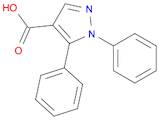 1,5-Diphenyl-1H-pyrazole-4-carboxylic acid