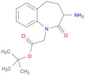 3-AMINO-2,3,4,5-TETRAHYDRO-2-OXO-1H-1-BENZAZEPINE-1-ACETIC ACID TERT-BUTYL ESTER