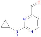 2-Cyclopropylamino-pyrimidine-4-carbaldehyde