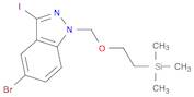 5-Bromo-3-iodo-1-((2-(trimethylsilyl)ethoxy)methyl)-1H-indazole