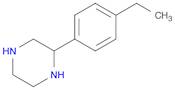 2-(4-ethylphenyl)piperazine