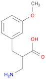 2-AMINOMETHYL-3-(3-METHOXY-PHENYL)-PROPANOIC ACID