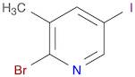 2-Bromo-5-iodo-3-methylpyridine