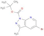 tert-Butyl 5-bromo-3-methyl-1H-pyrazolo[3,4-b]pyridine-1-carboxylate