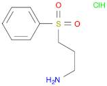 3-benzenesulfonylpropylamine hydrochloride