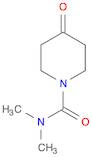 1-Piperidinecarboxamide, N,N-dimethyl-4-oxo-