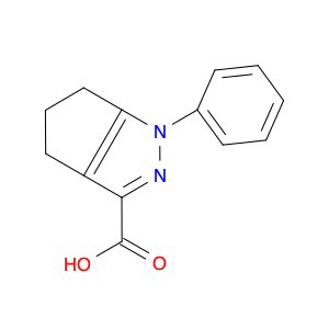 3-Cyclopentapyrazolecarboxylicacid, 1,4,5,6-tetrahydro-1-phenyl-