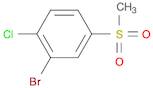 Benzene, 2-bromo-1-chloro-4-(methylsulfonyl)-