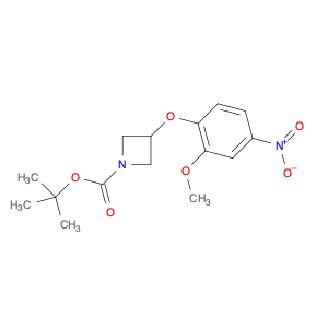 tert-butyl 3-(2-methoxy-4-nitrophenoxy)azetidine-1-carboxylate