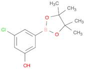 3-Chloro-5-(4,4,5,5-tetramethyl-1,3,2-dioxaborolan-2-yl)phenol