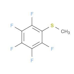 Benzene, 1,2,3,4,5-pentafluoro-6-(methylthio)-