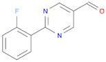 2-(2-Fluorophenyl)pyrimidine-5-carbaldehyde