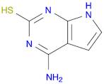 4-Amino-7H-pyrrolo[2,3-d]pyrimidine-2-thiol