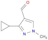 3-Cyclopropyl-1-methyl-1H-pyrazole-4-carbaldehyde