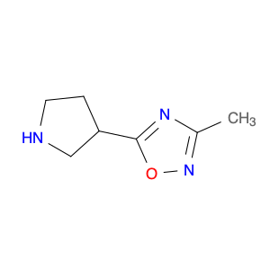 3-Methyl-5-(pyrrolidin-2-yl)-1,2,4-oxadiazole