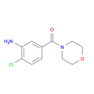 2-CHLORO-5-(MORPHOLIN-4-YLCARBONYL)ANILINE