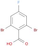 Benzoic acid, 2,6-dibromo-4-fluoro-