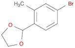 1,3-Dioxolane, 2-(4-bromo-2-methylphenyl)-