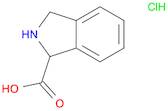 1H-Isoindole-1-carboxylic acid, 2,3-dihydro-, hydrochloride