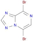 5,8-Dibromo[1,2,4]triazolo[1,5-a]pyrazine