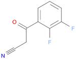 2,3-Difluorobenzoylacetonitrile