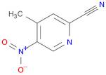 2-Cyano-4-methyl-5-nitropyridine