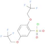 2,5-Bis(2,2,2-trifluoroethoxy)benzene-1-sulfonyl chloride