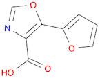 4-Oxazolecarboxylic acid, 5-(2-furanyl)-